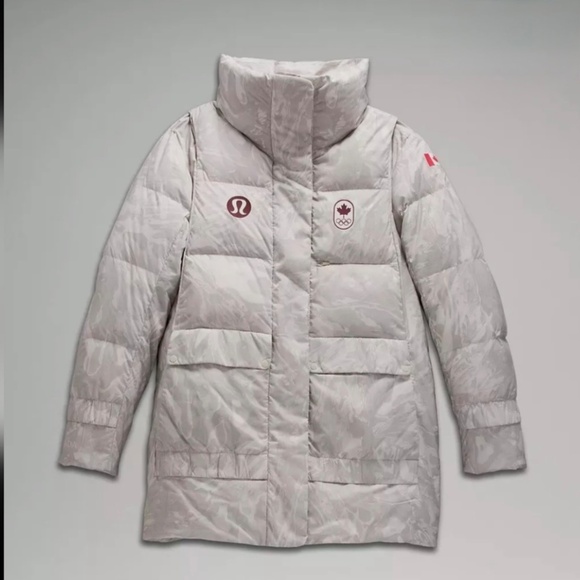 NWT Lululemon Grey Team Canada Jacket - Picture 5 of 16
